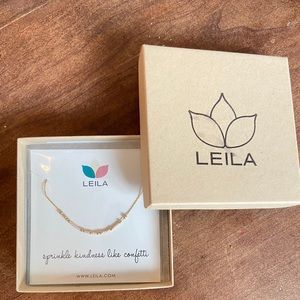 Leila Morse Code “Soulmate” Necklace